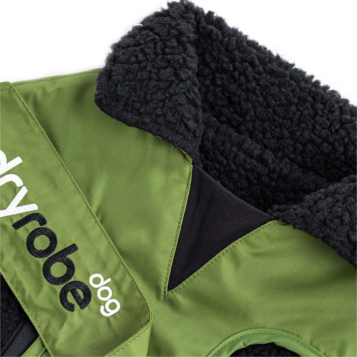 2024 Dryrobe Hundemantel V3 DRV3 - Black / Dunkelgrn